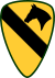 Schulterabzeichen der 1. US-Kavalleriedivision