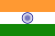 Die Flagge Indiens
