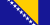 Flagge Bosnien und Herzegowinas