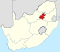 Map of South Africa with Gauteng highlighted.svg