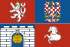 Flagge der Region Pardubice
