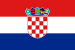 Handelsflagge von Kroatien