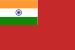 Handelsflagge von Indien