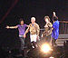 The Rolling Stones in 2006. Left to right: Ronnie Wood, Charlie Watts, Mick Jagger and Keith Richards