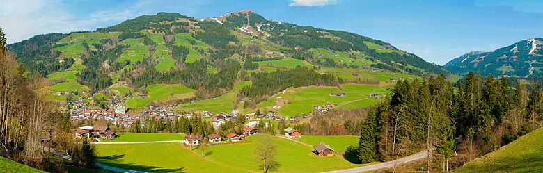 Panorama von Hopfgarten