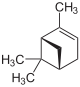 Struktur von (-)-α-Pinen