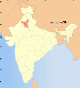 India Haryana locator map.svg