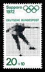 Stamps of Germany (BRD), Olympiade 1972, Ausgabe 1971, 20 Pf.jpg