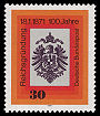 DBP 1971 658 100 Jahre Reichsgründung.jpg