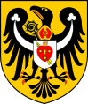 Wappen des Powiat żagański