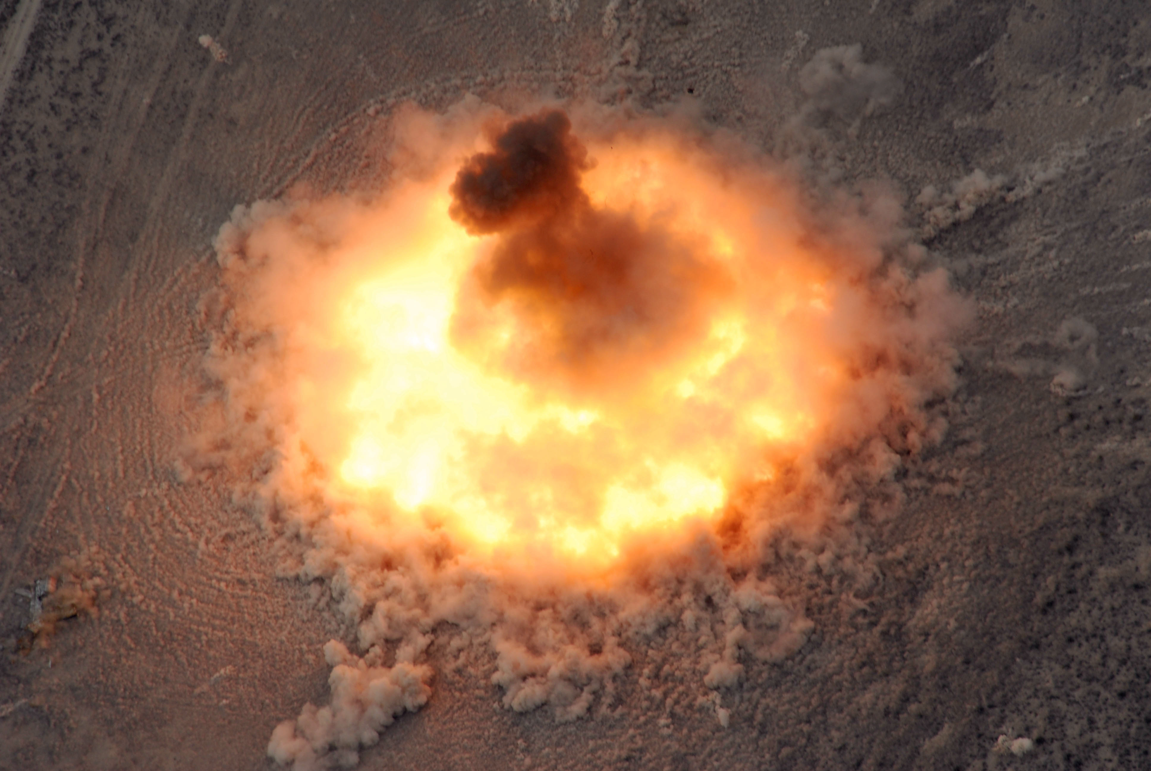 Moab Bomb Explosion