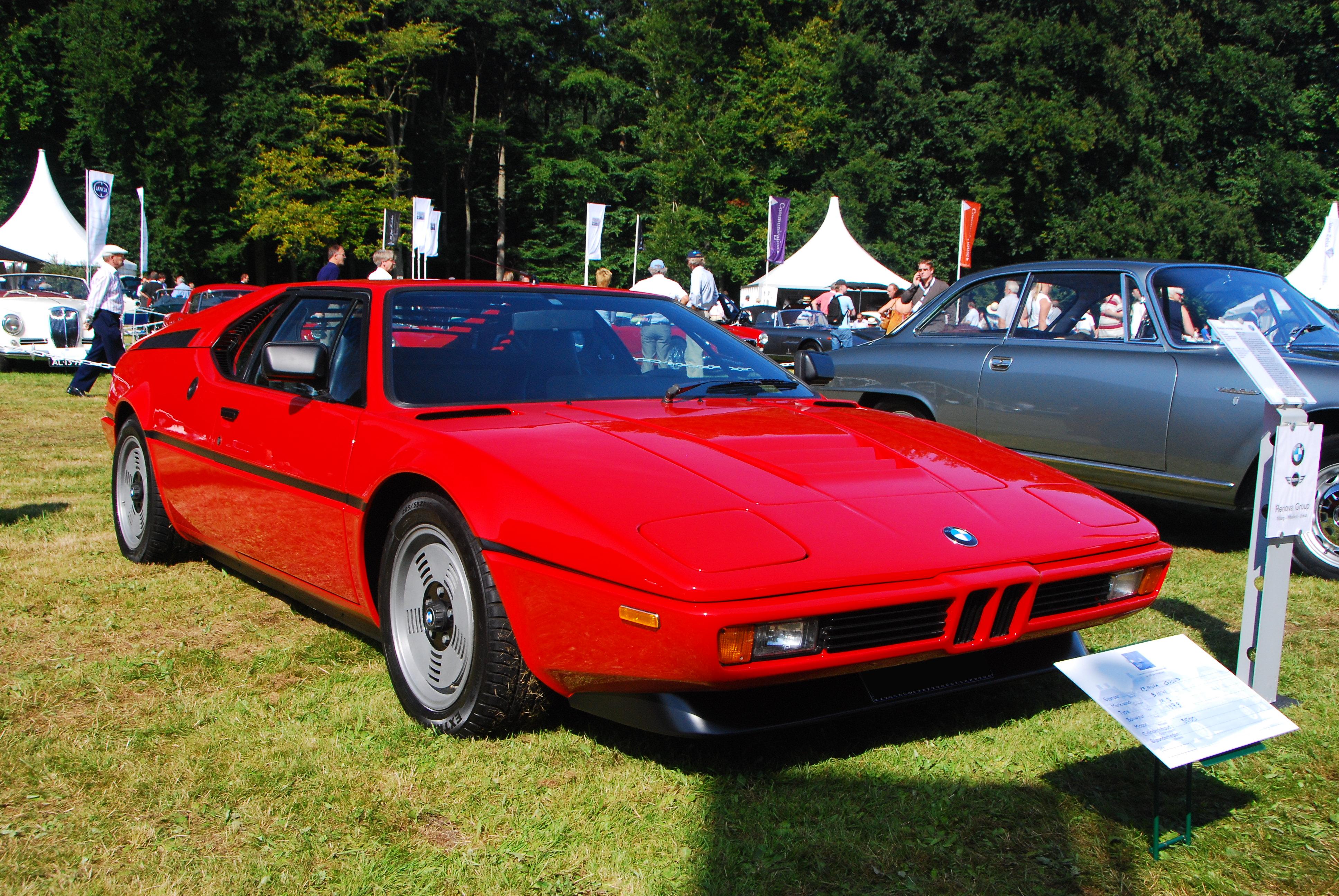 Bmw m1 supersportwagen