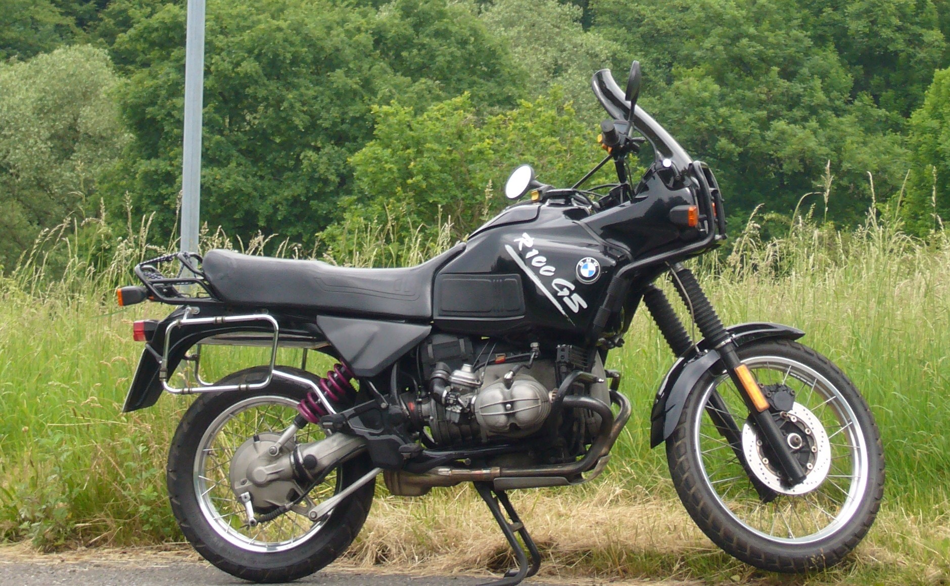 Bmw r 100 gs umbau schwinge #6