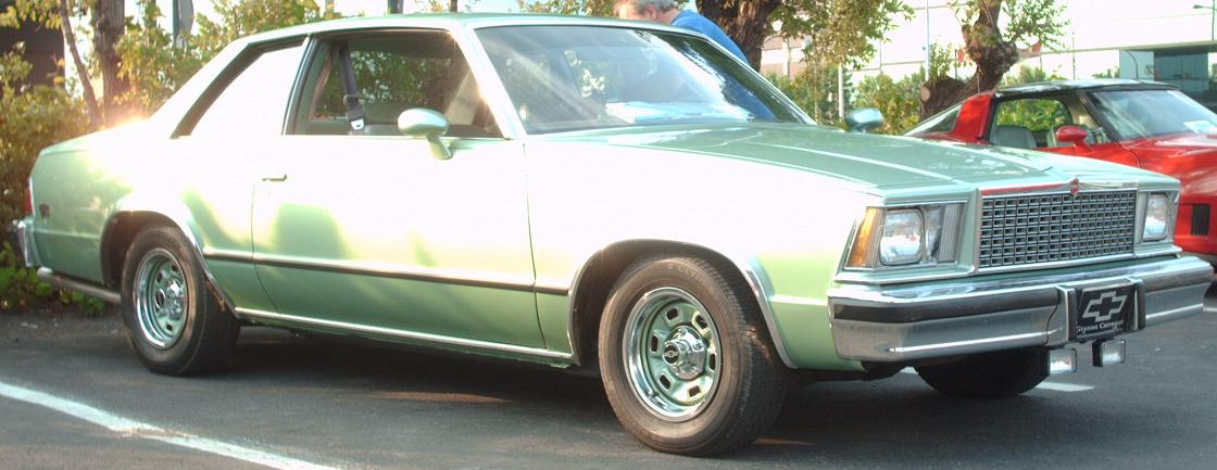 Chevrolet Malibu Coup 1978 1981 Chevrolet Malibu Coup 1978 1981