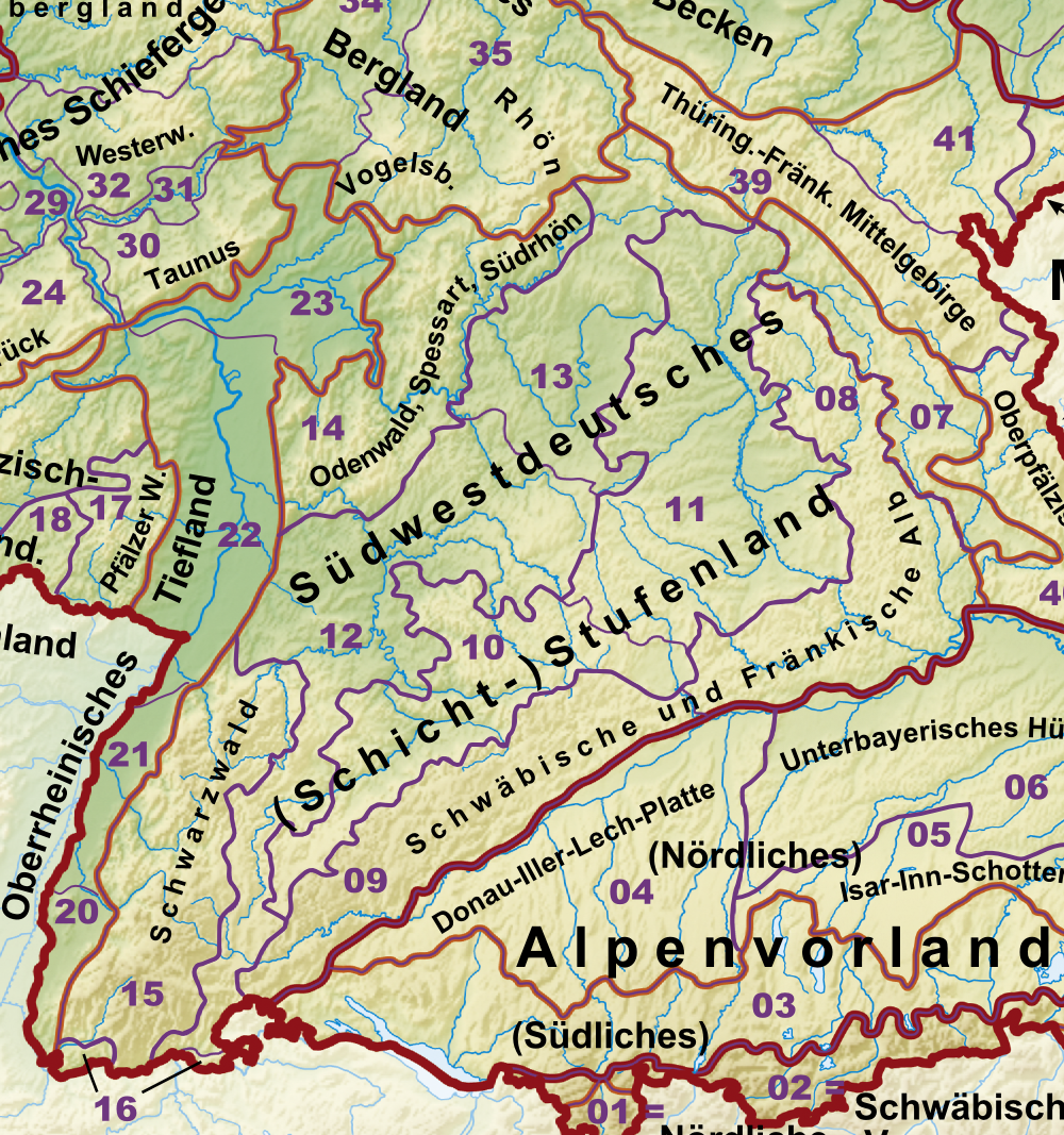 Neckar- und Tauber-Gäuplatten