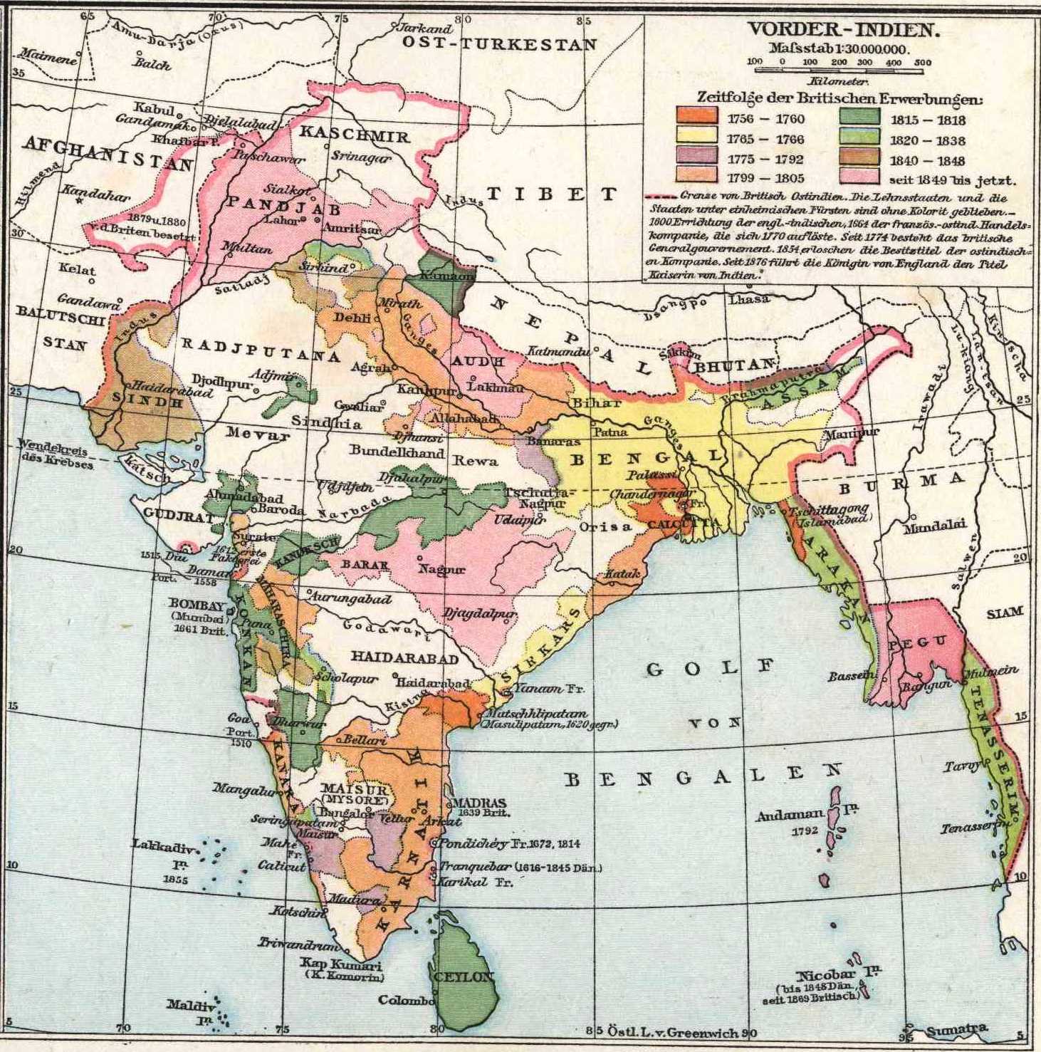 Geschichte Indiens