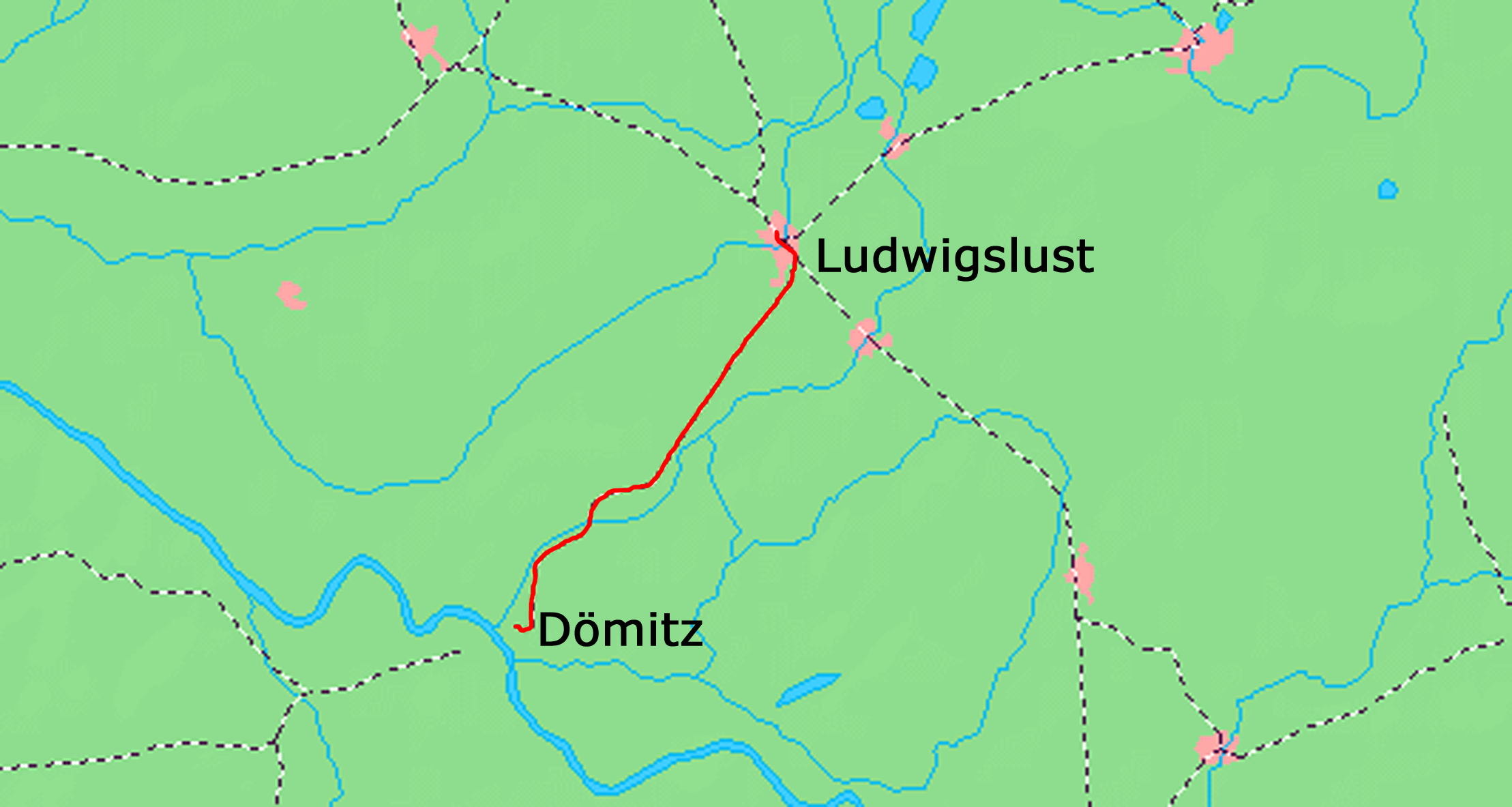 Bahnstrecke Ludwigslust–Dömitz