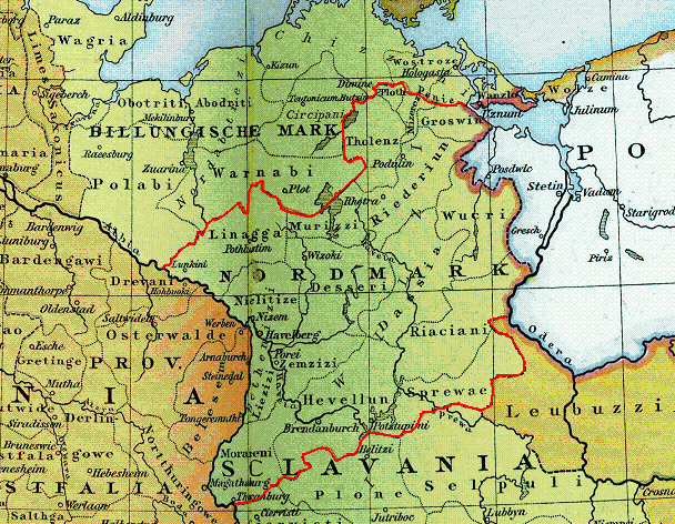 Entstehung der Mark Brandenburg