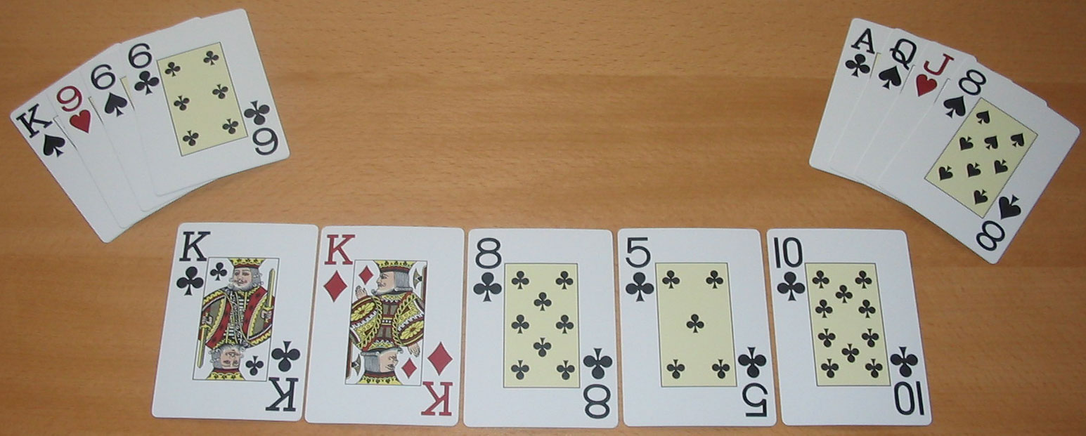 Omaha hi lo poker hands