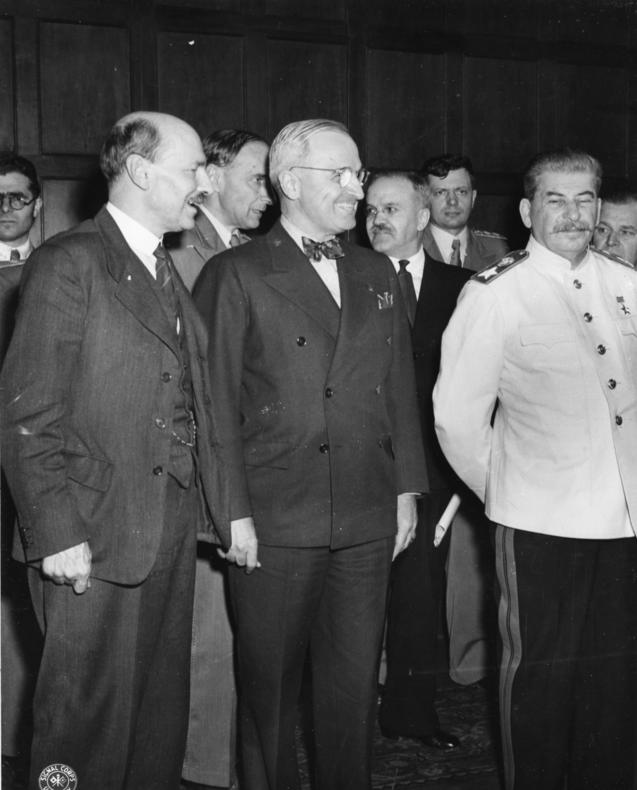 1945: Potsdamer Konferenz