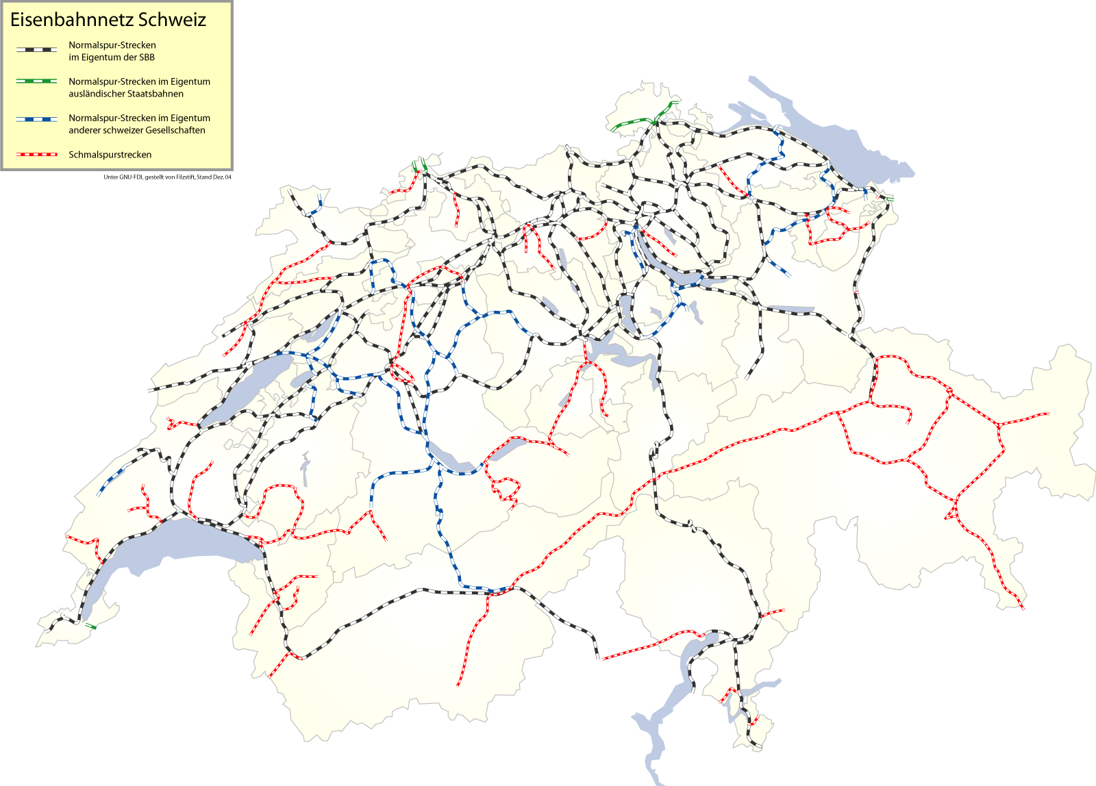 Geschichte der Schweizer Eisenbahn