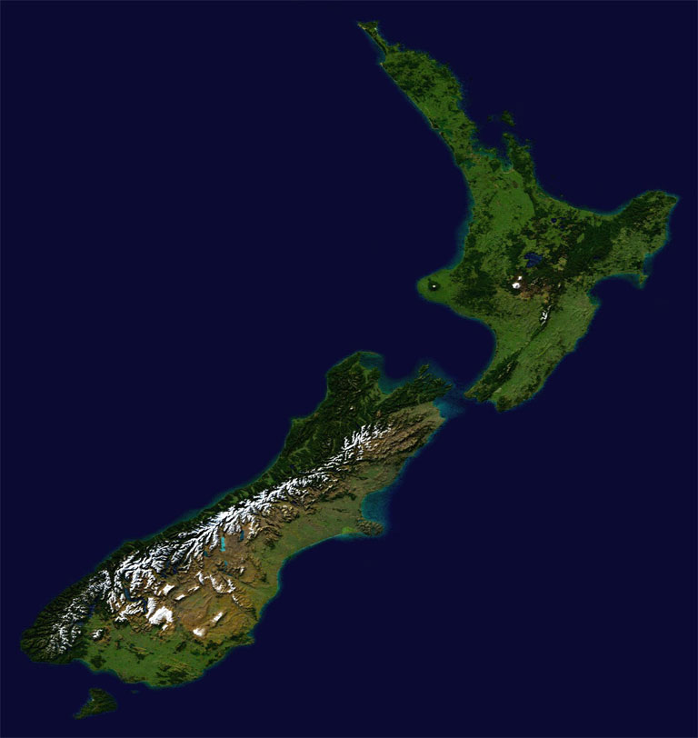 Geographie Neuseelands