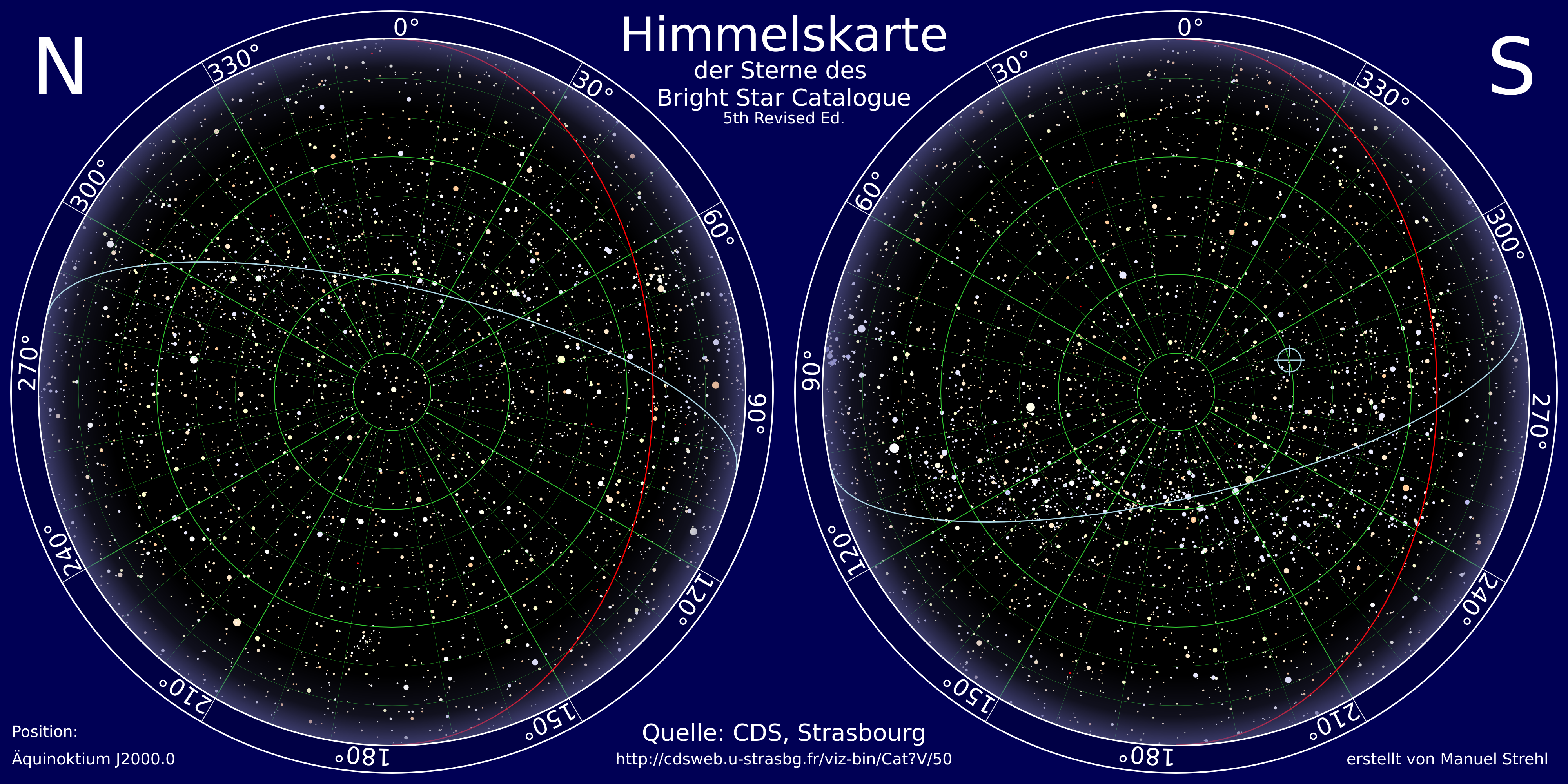 Sternkarte