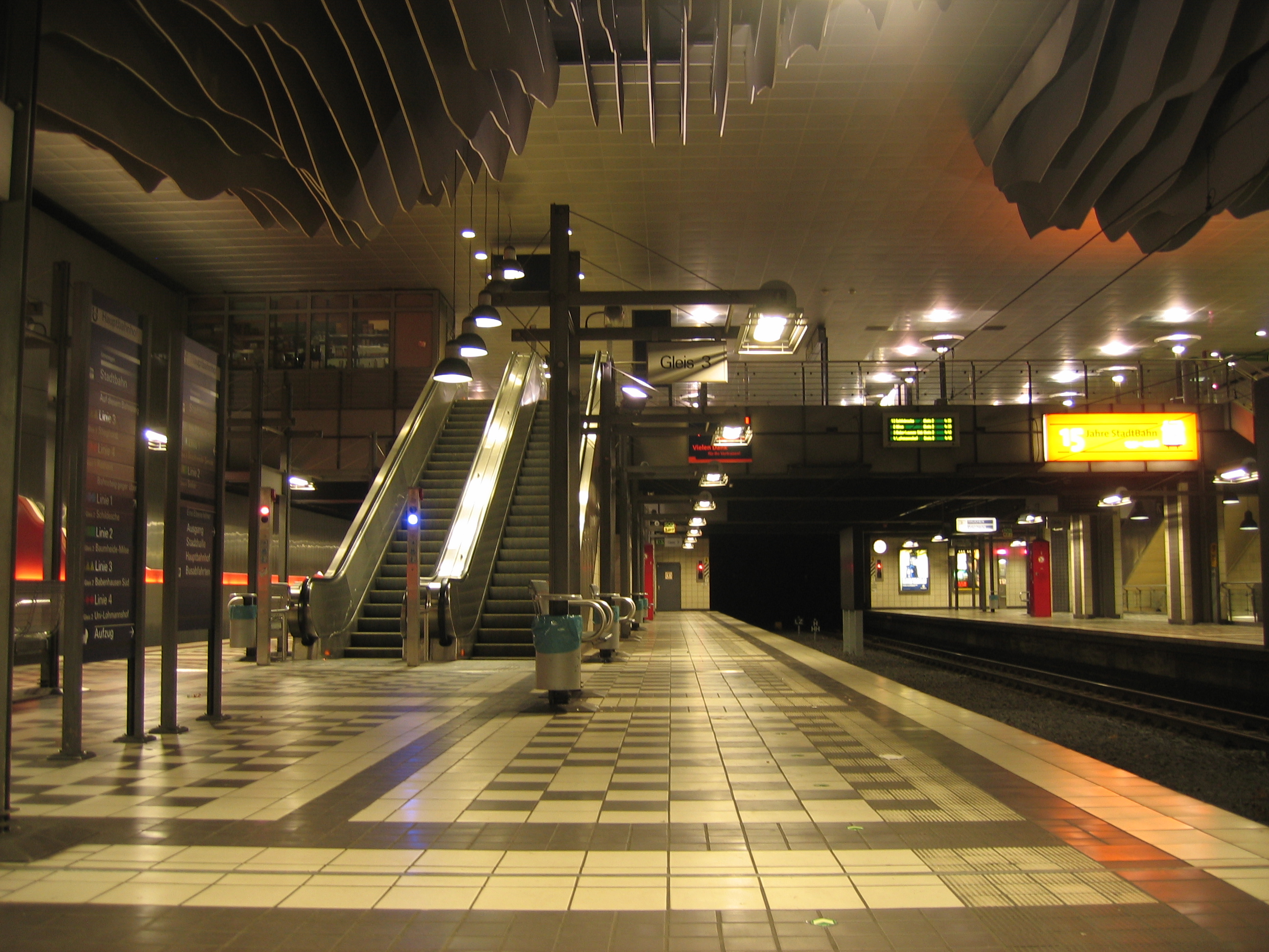 Hannover STADTBAHN UBahnAusbau & Betrieb / DTunnel