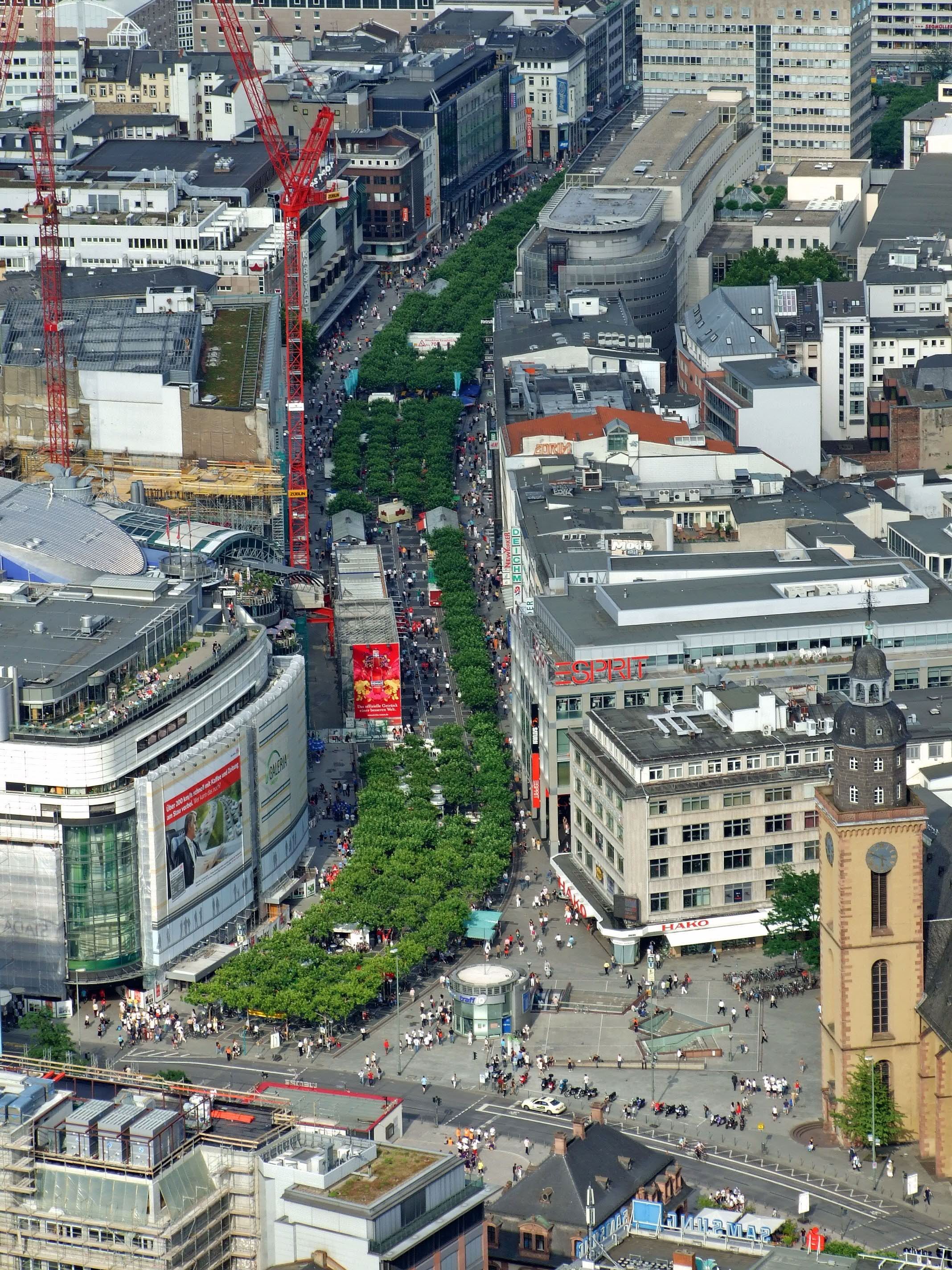 Liste von Straßen und Plätzen in Frankfurt am Main