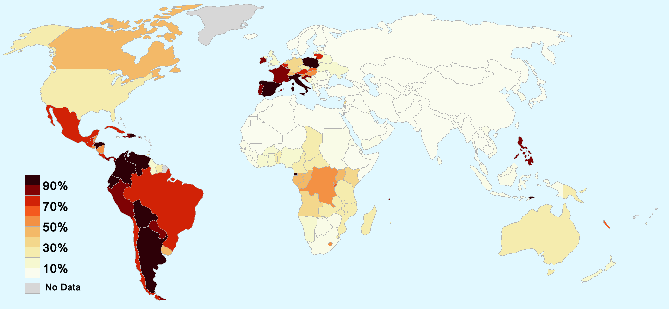 Quanti Sono I Cattolici Nel Mondo Christentum