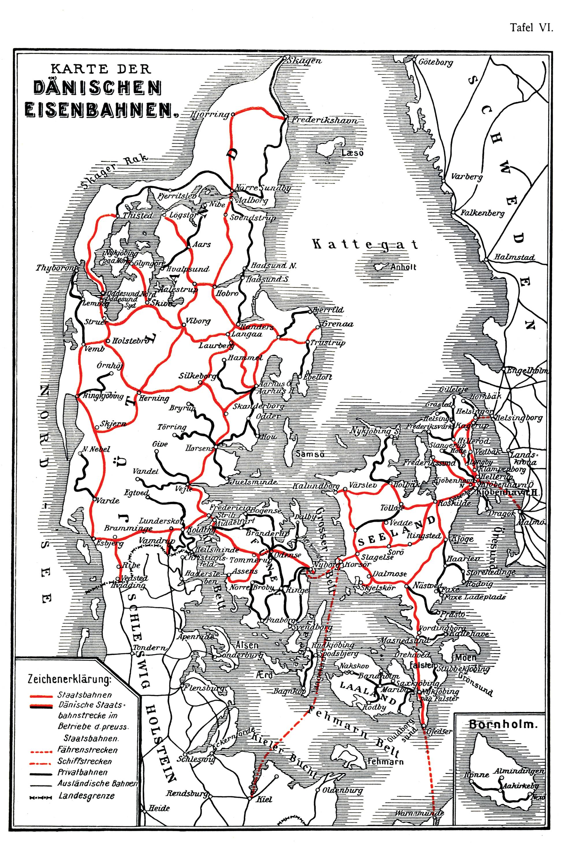 Dänische Eisenbahnen