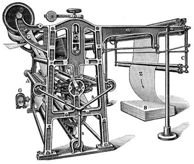 3. Gassengmaschine von Gebauer.