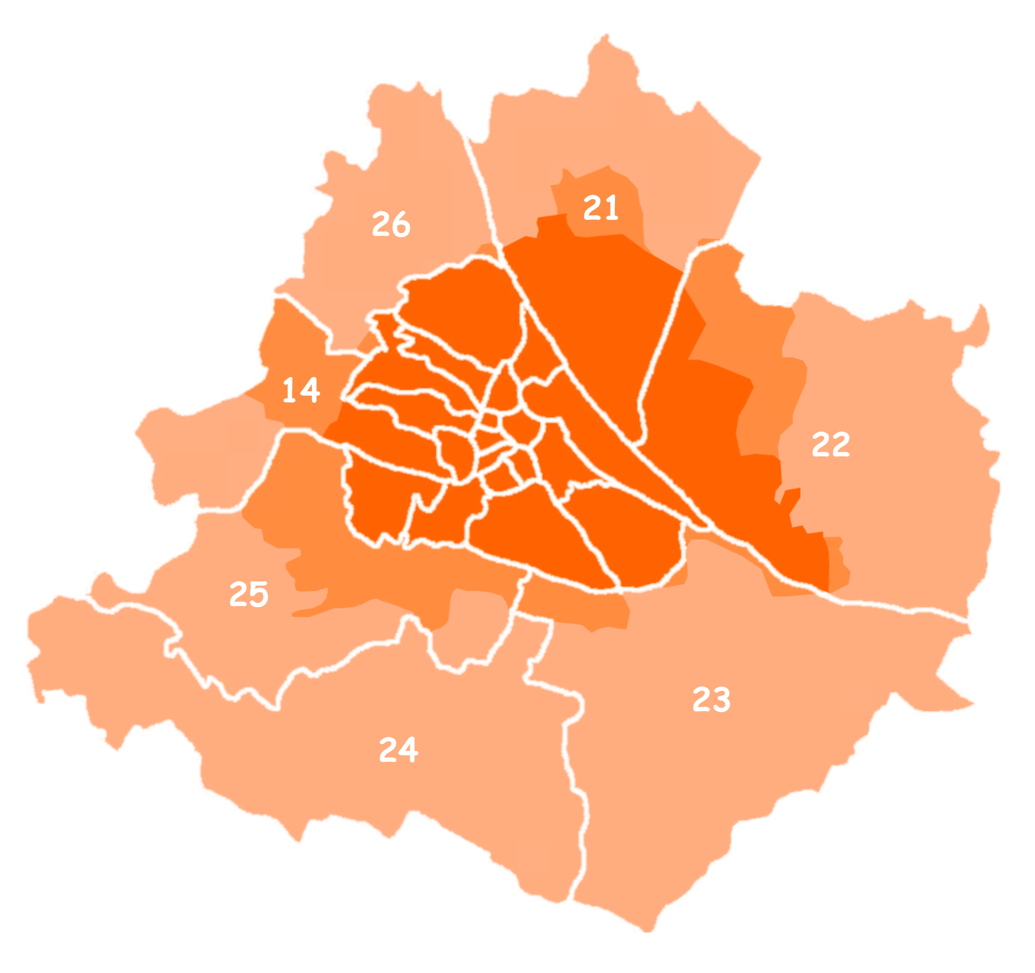 Wiener Bezirke