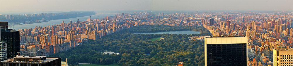 Blick vom Rockefeller Center auf New York City Richtung Norden (2008)