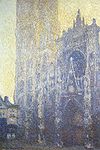 Claude Monet - Rouen Cathedral, Facade and Tour d'AlbaneI.JPG