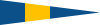 Naval Rank Flag of Sweden - Flottiljchef.svg
