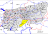 Lage der Südliche Karnischen Alpen in den Ostalpen
