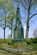 Obelisk von Schinkel in Niedergörsdorf bei Dennewitz
