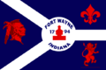 Flagge von Fort Wayne