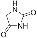 Struktur von Hydantoin