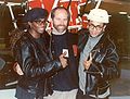 Milli Vanilli (l.u.r.) bei der Grammy-Verleihung 1990