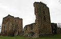 Spynie Palace von Südosten aus gesehen