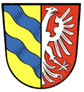 Das Wappen des ehemaligen Landkreises Memmingen