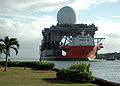 X band radar platform entering Pearl on Heavy lift Marlin.jpg