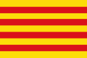 Flagge der Autonomen Region Katalonien