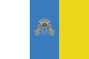 Flagge der Autonomen Region Kanarische Inseln