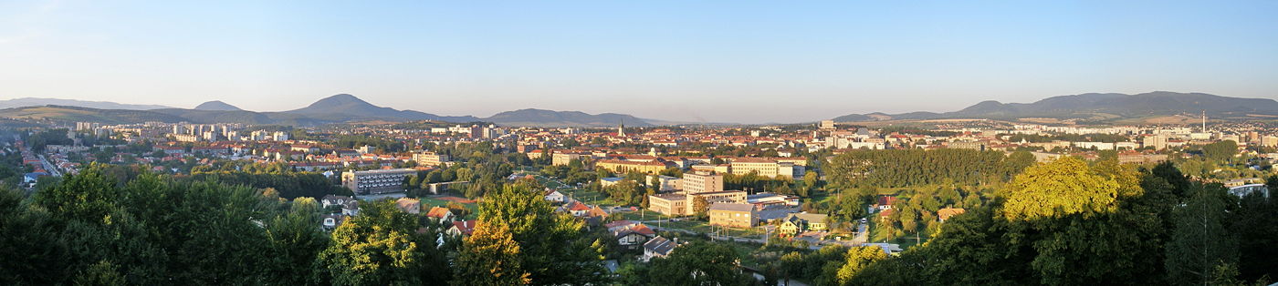 Panorama von Prešov