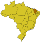 Lagekarte für Ceará