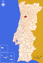 Position des Kreises São Pedro do Sul