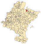Navarra - Mapa municipal Burguete.svg